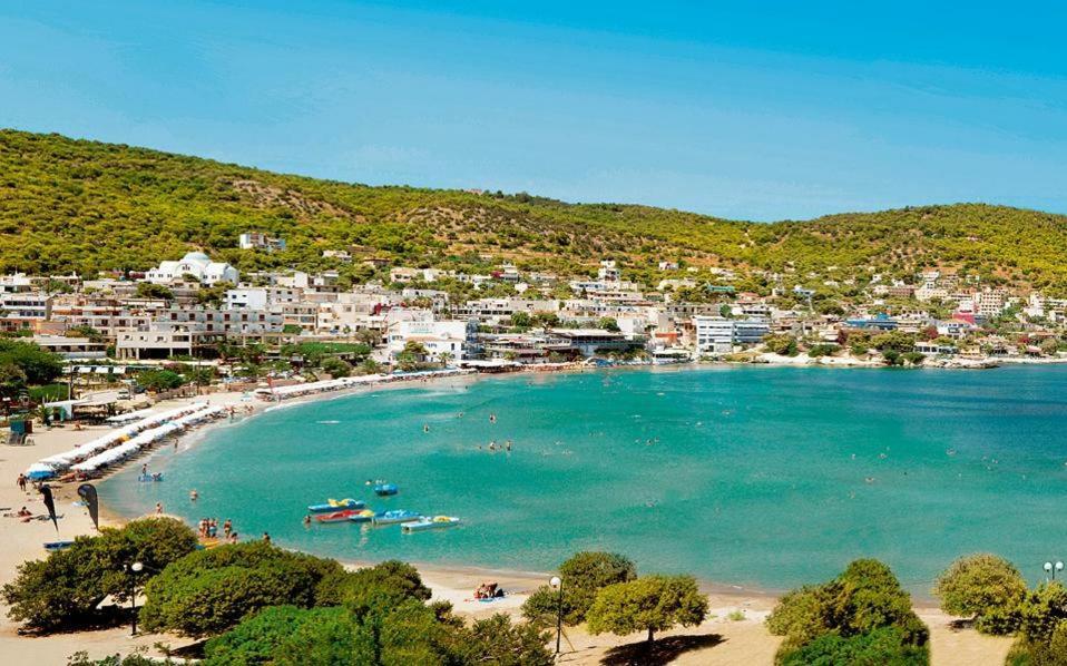 Michalias Sea View Studio Agia Marina  Exterior photo