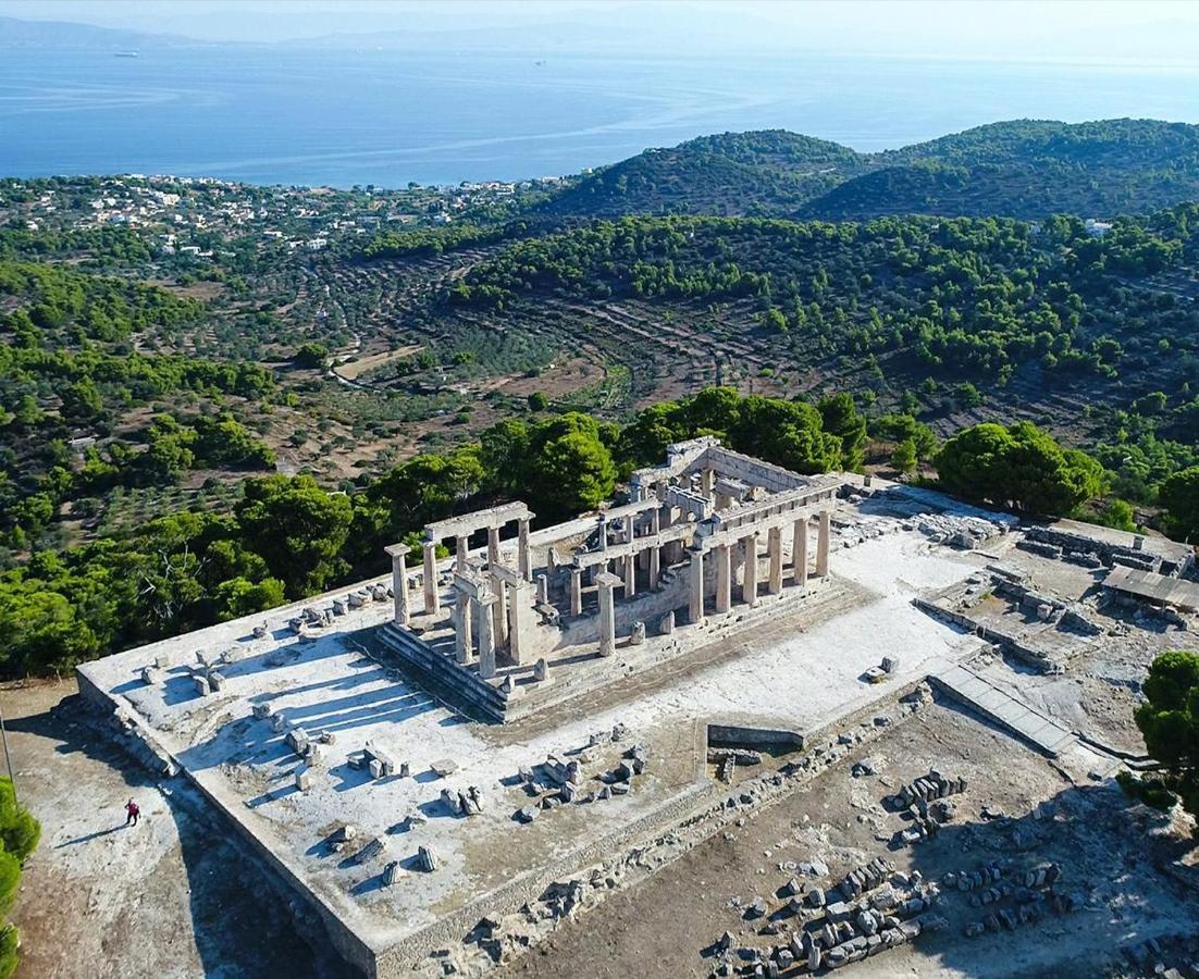 Michalias Sea View Studio Agia Marina  Exterior photo