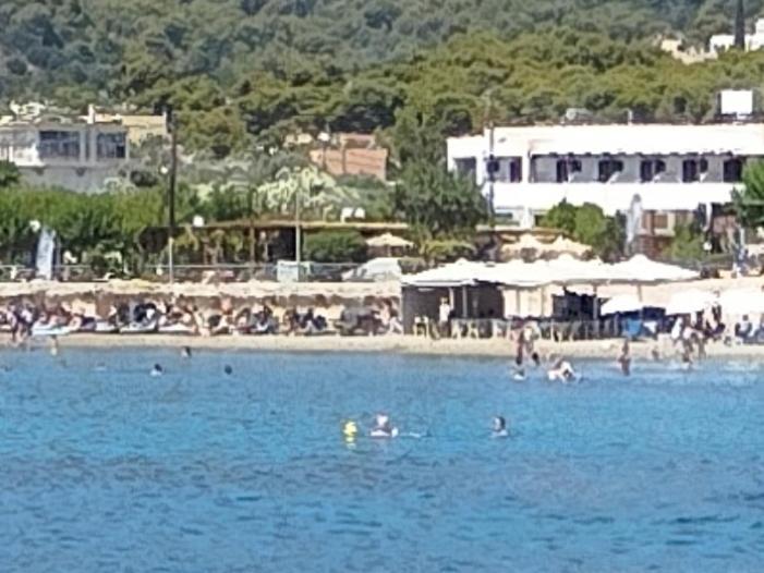 Michalias Sea View Studio Agia Marina  Exterior photo
